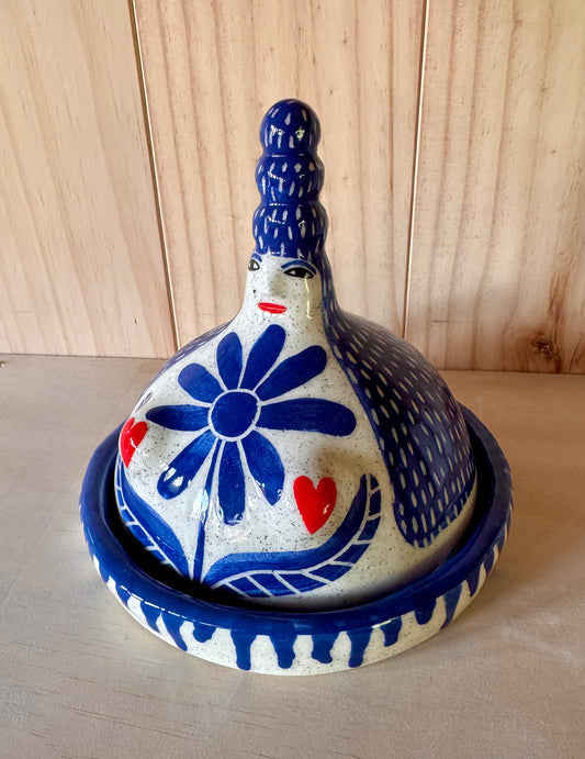 Butter Dish - Royal Blue dream