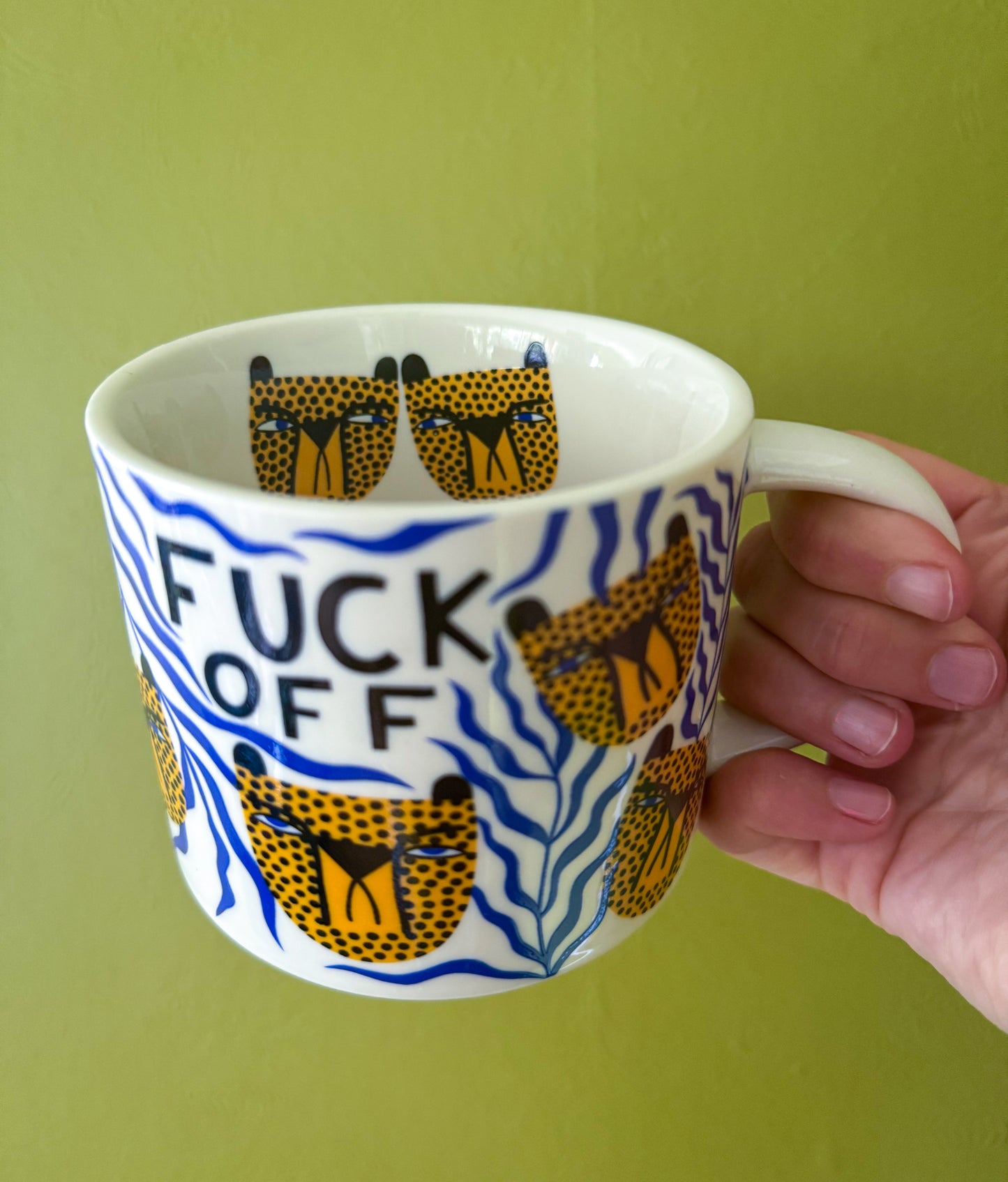 F*ck off mug (decal)