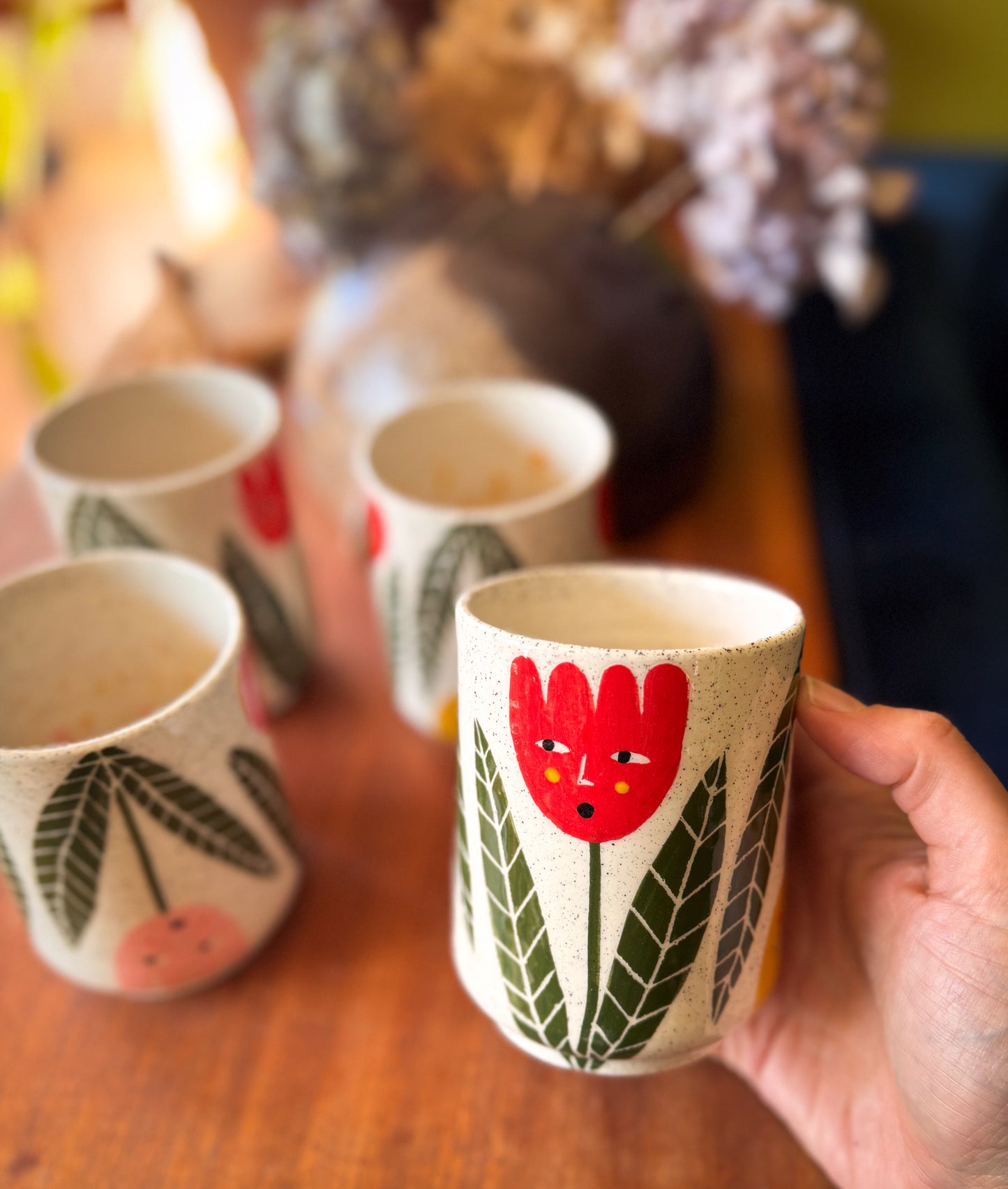Flower power cup