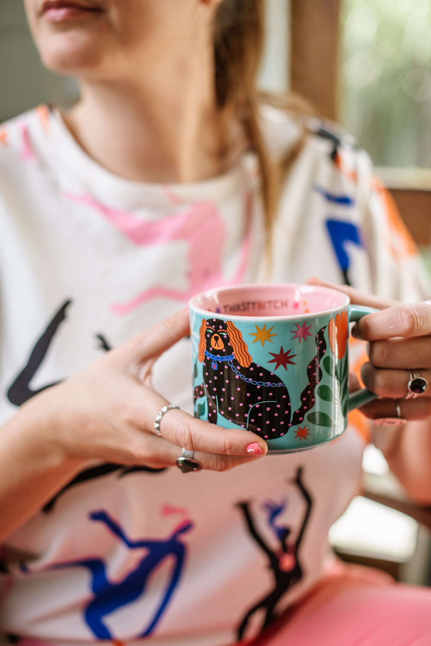 Thirsty Bitch mug (decal)