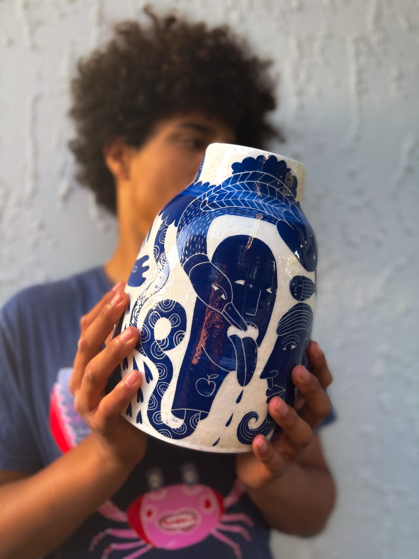 Vase 'Don't ghost me'
