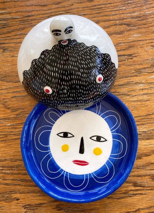 Butter Dish - Blackbeard