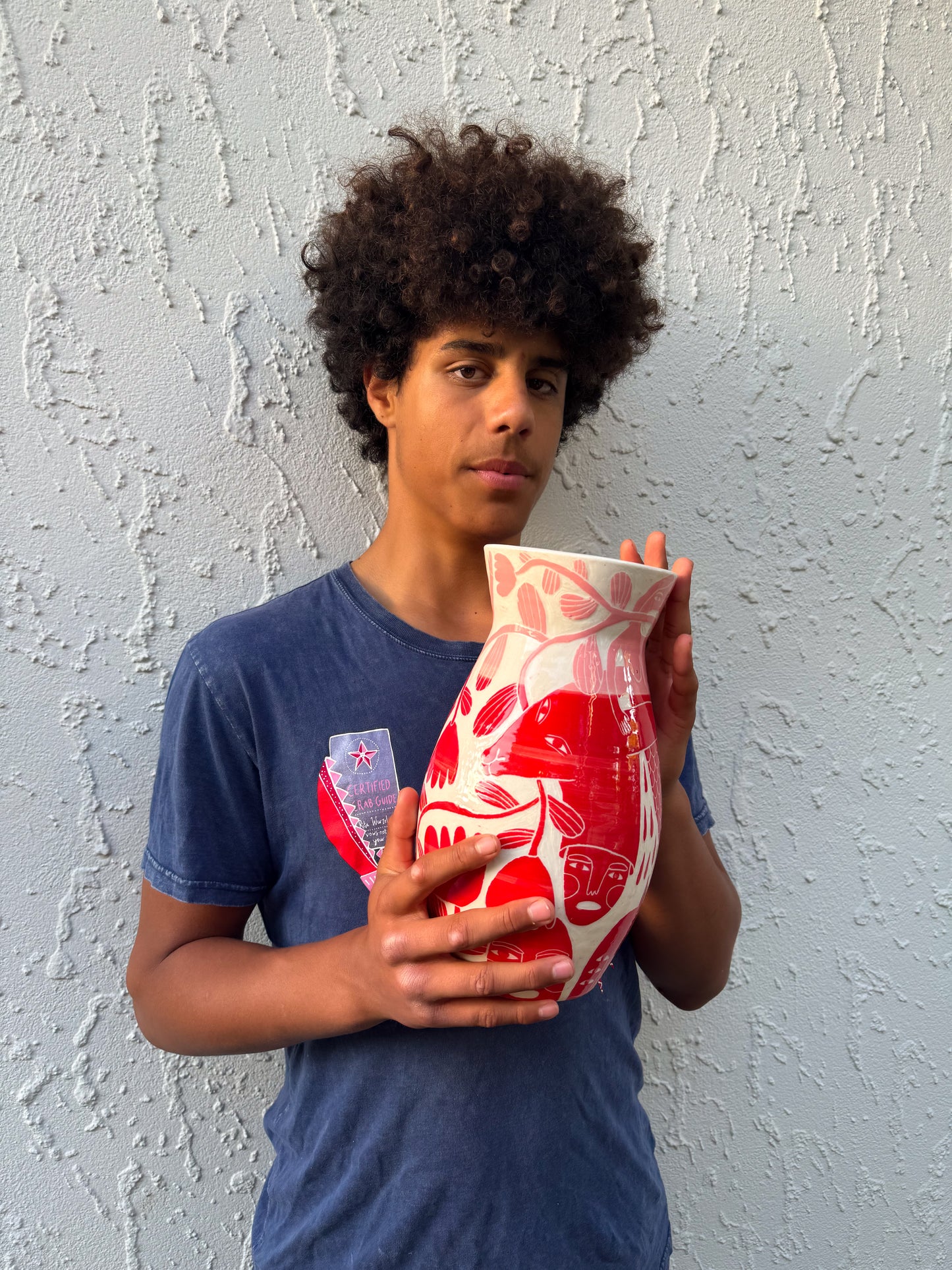 Vase 'Love you always my darling'