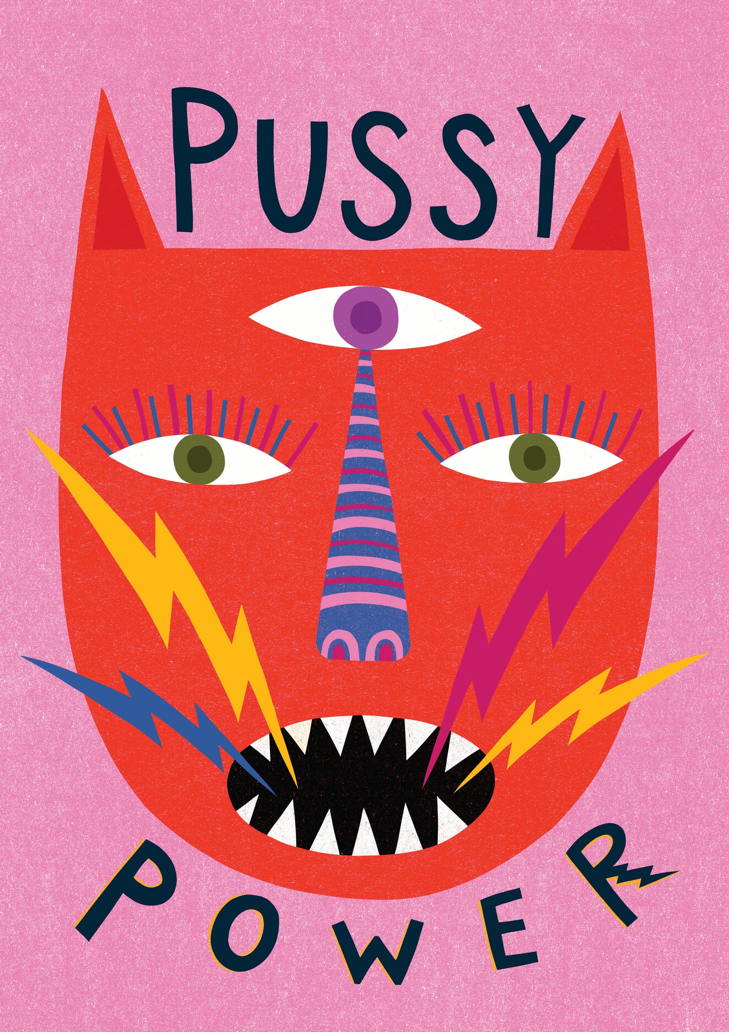 Pussy Power print