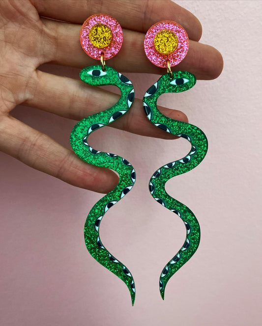 Snake Earrings