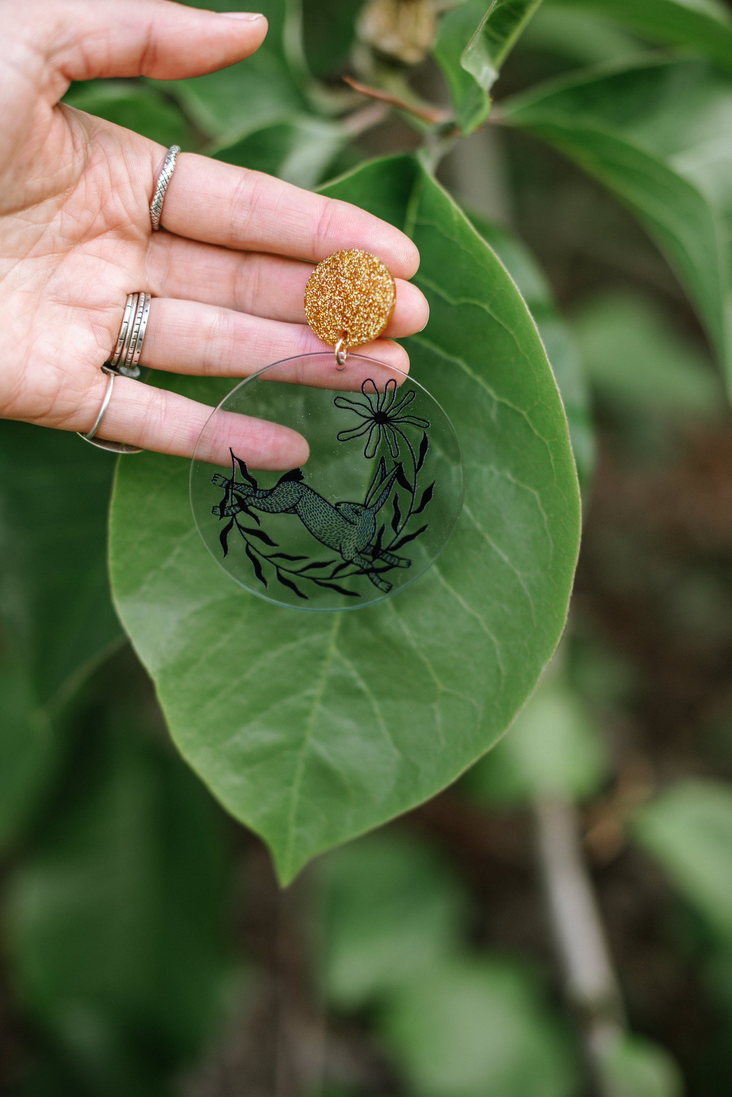 Hare Earrings