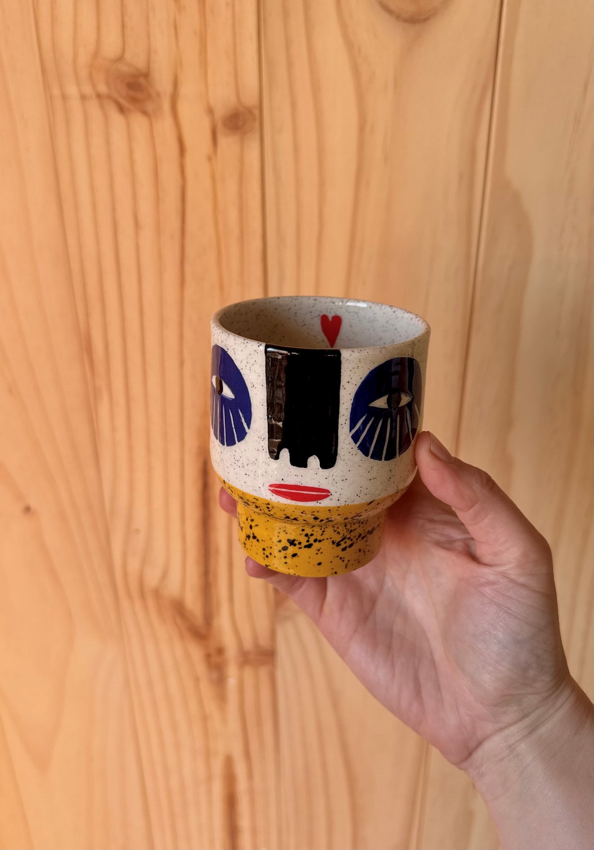 Goblet (yellow bottom)