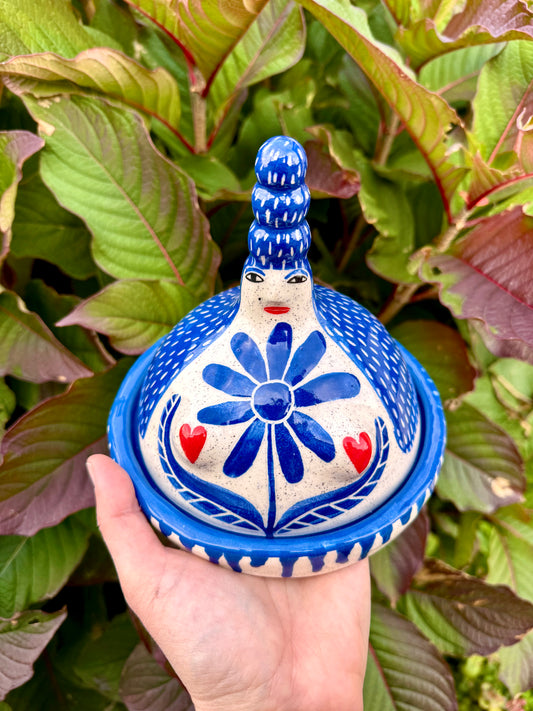 Butter Dish - Royal Blue dream