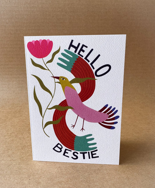 Card - Hello Bestie!