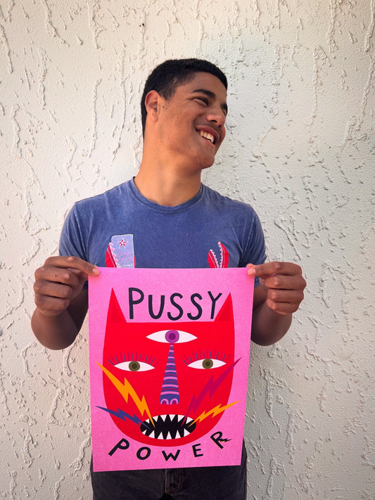 Pussy Power print