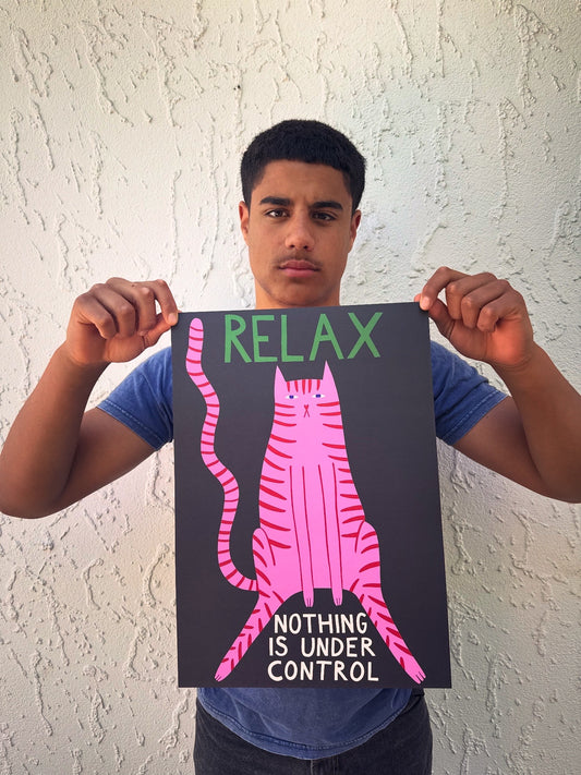 Nothing is under control print