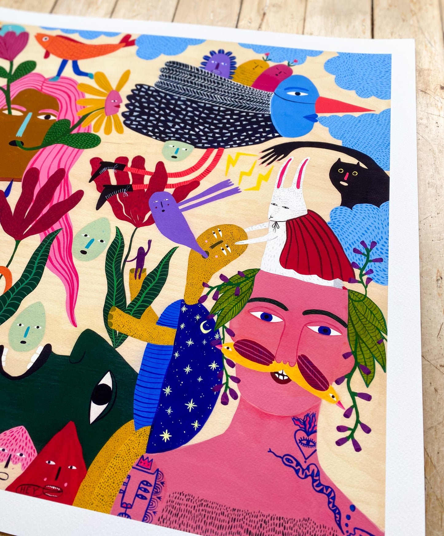 'There is no doubt in my dreams' limited edition prints