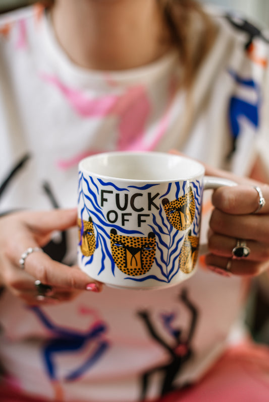 F*ck off mug (decal)