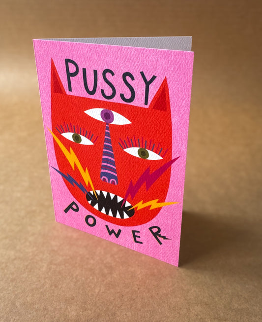 Card - Pussy Power!
