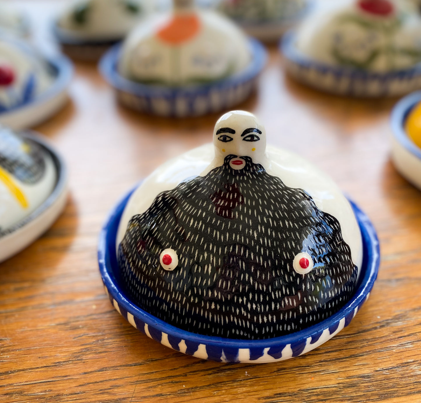 Butter Dish - Blackbeard