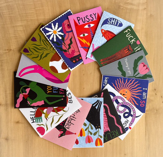 Pack of 14 Greeting Cards