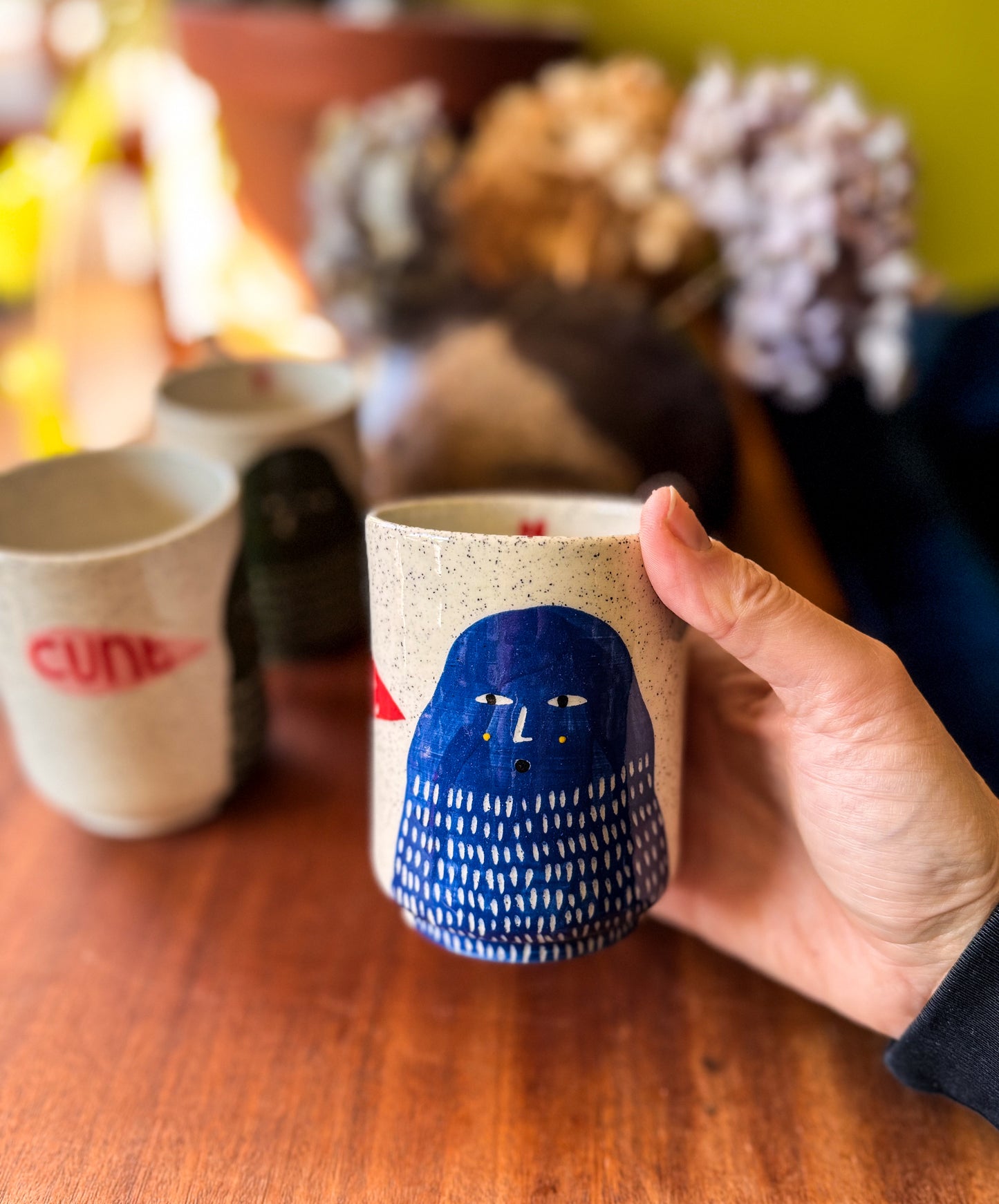 C*nt cup (green or blue)