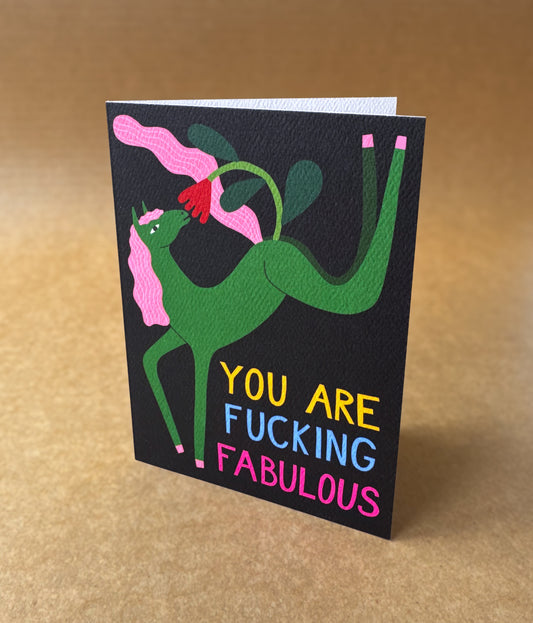 Card - You are fucking fabulous