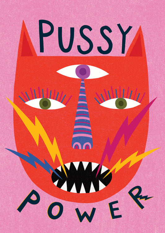 Pussy Power print