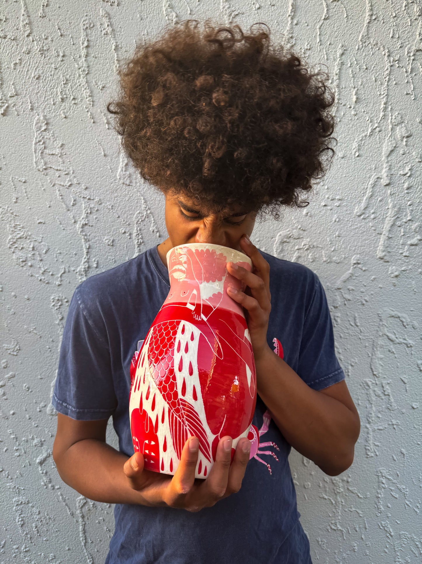 Vase 'Love you always my darling'