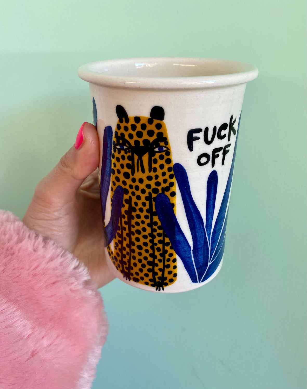 The Fuck Off cup