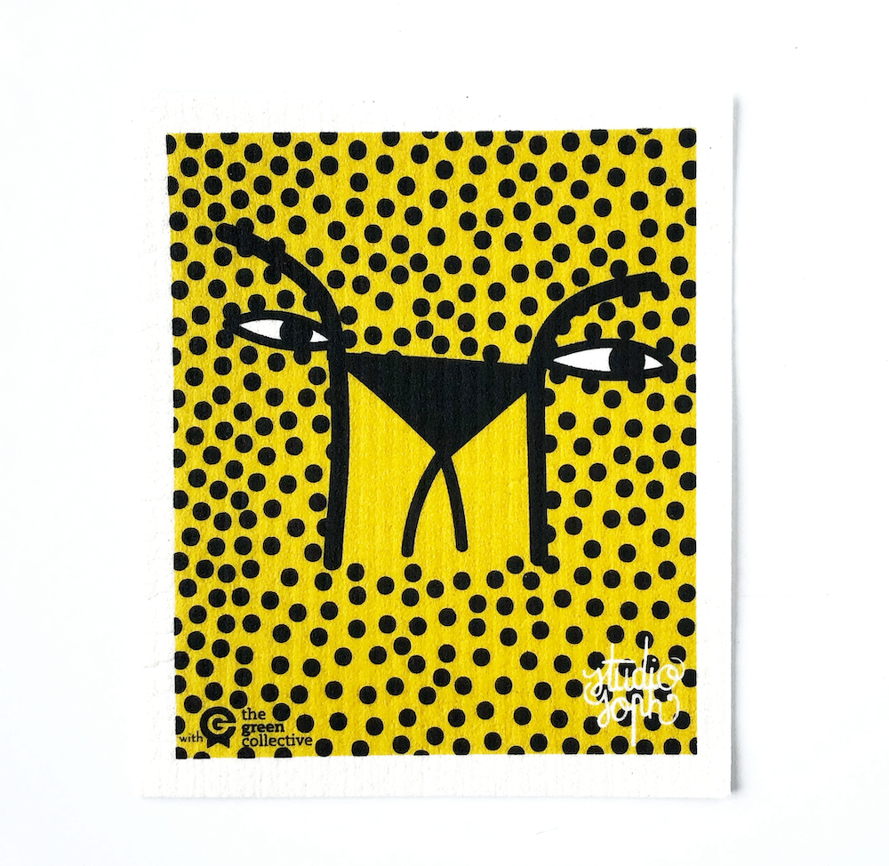 Spruce Cloth - Grumpy Cheetah